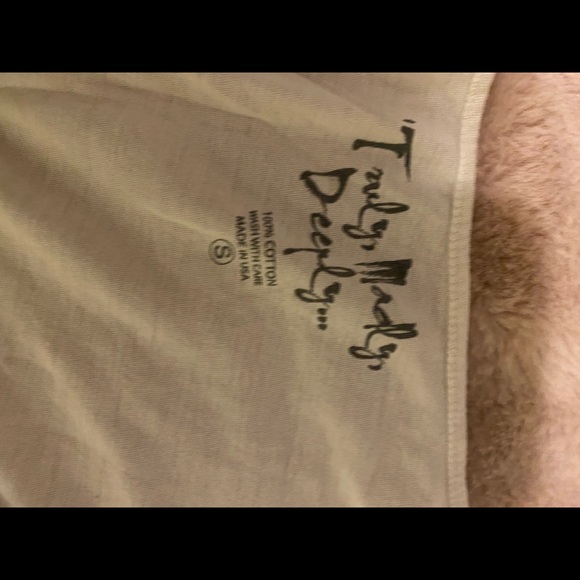 Truly Madly Deeply Tshirt Small - Picture 3 of 3